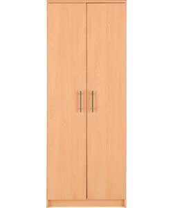 Andorra 2 Door Wardrobe - Beech