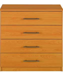 Andorra 4 Drawer Chest - Oak