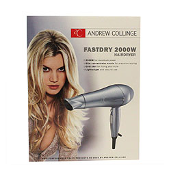 andrew collinge Fastdry 2000W Hairdryer