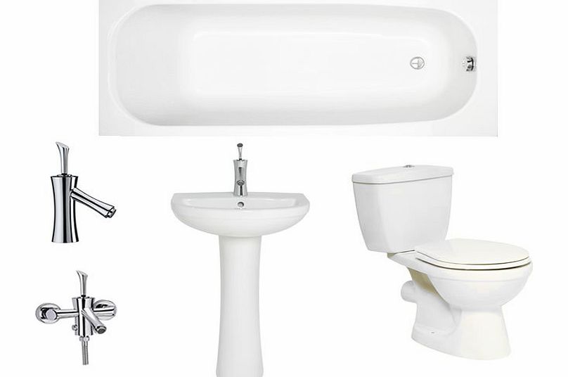 Suite Package A-a (basin wc acrylic bath taps)