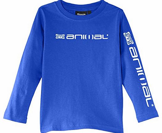 Animal Boys Bolted Top, Royal Blue, 13 Years (Manufacturer Size:Large)