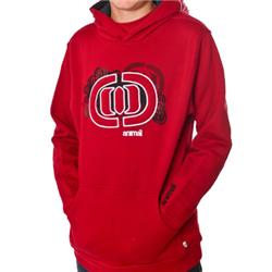 Boys Habban Hoody - Rio Red