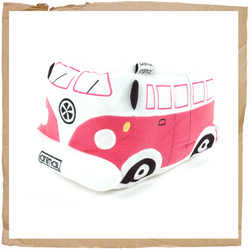 Animal Camper Van Jnr Slippers Pink