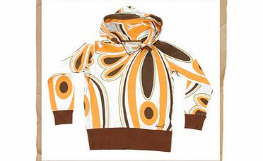 Caska Hoody White / Orange