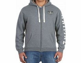 Animal Charcoal Marl Farmingly Hoody Full Zip