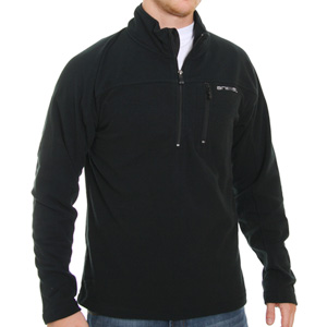 Danube Half zip fleece - Black