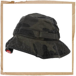 Frogs Bush Hat Dark Camo