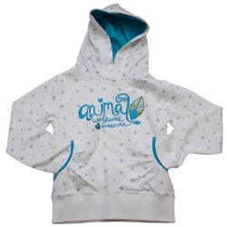 Girls Dangermouse Hoody - White