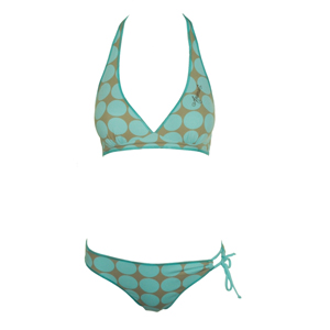 Ladies Animal Bobby Benson Bikini. Blue Tint