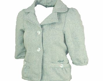 Ladies Animal Beata Jacket. Aqua