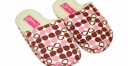 Ladies Animal Naboo 2 Slipper. Antique Pink