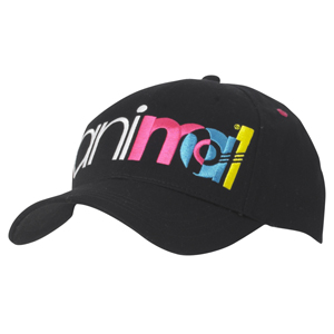 Ladies Animal Revy Adjustable Cap. Black