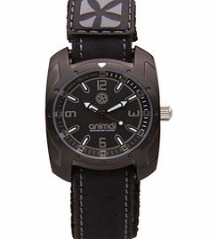 Ladies Animal Side Shore Watch. Black