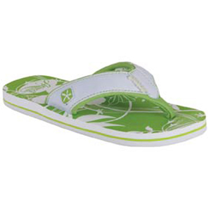 Ladies Animal Swish Flip Flops. Shamrock