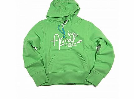 Lightweight Hoody Ladies Hoody - Summer Green