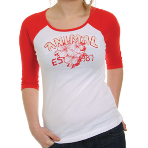 Animal Ladies Martel Half sleeve tee