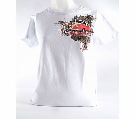 Animal Ladies WOMENS BASIC TEE WP400 - WHITE