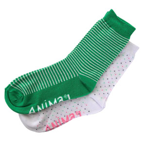 Worley 2 Sock pack - Kelly Green