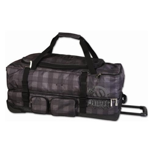 Mens Animal Barracuda 80ltr Split Roller 027 Choc Check