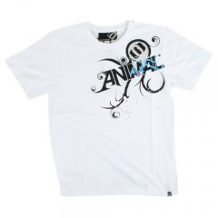 Mens Animal Bishop Tee White