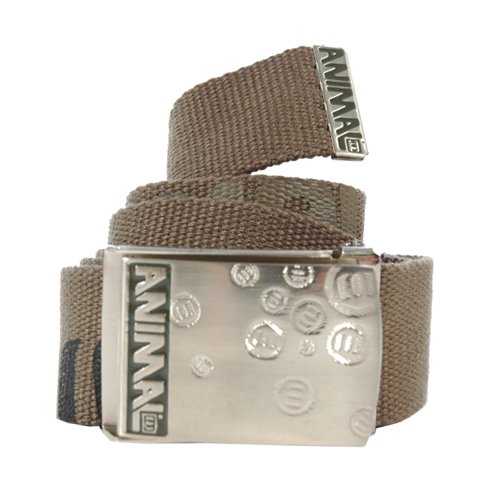 Animal Mens Animal Cannon Web Belt 08c Olive