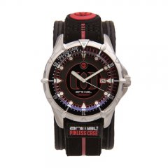 Mens Animal Cyclone Watch Black Red