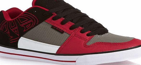 Animal Mens Animal Ellis Logo Trainers - Black/red