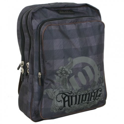 Mens Animal Exel Backpack 027 Choc Check