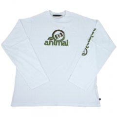 Mens Animal Fawn Tee White