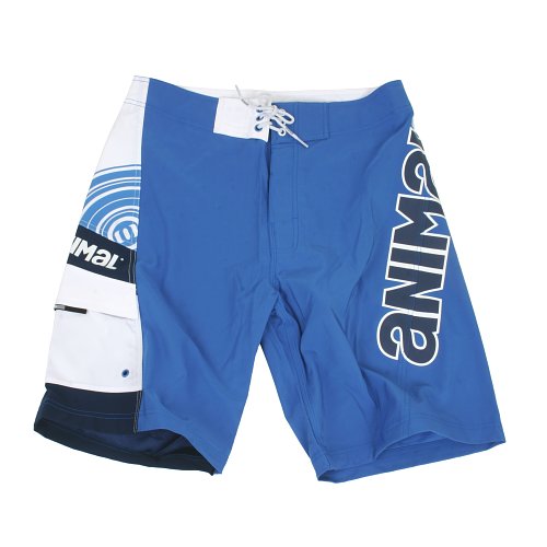 Mens Animal Flat Top 22in Boardshort C65 Vivid