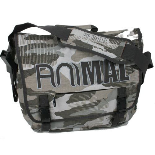 Mens Animal Lazy Gecko Satchel 028 Rock Camo