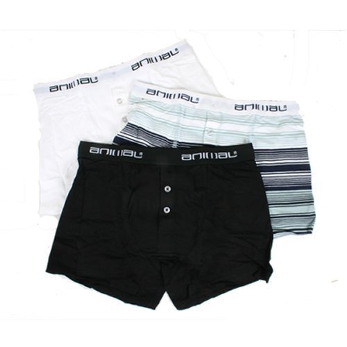 Animal Mens Animal Yemmit Boxers 3 Pack 023 Assorted