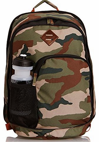 Animal Mens Brisbane Backpack LU4WE008 Camo