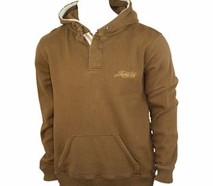 Animal Mens Mens Animal Connaught Hoody.Dark Earth