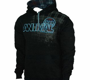 Animal Mens Mens Animal Hale Hoody. Black