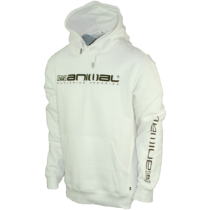 Animal Mens Mens Animal Harvey Hoody. White