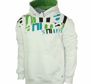 Animal Mens Mens Animal Hodgson Hoody. White