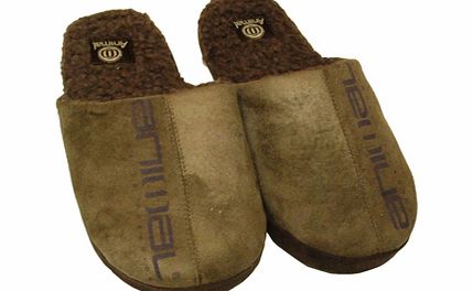 Mens Animal Lazy Rider Slipper. Fossil