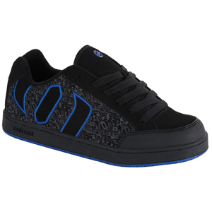 Mens Animal Mitch Street / Skate Shoe. Black