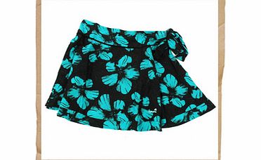 Animal Pai Wrap Skirt Black