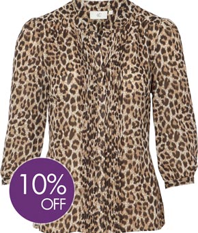 Animal Printed Blouse