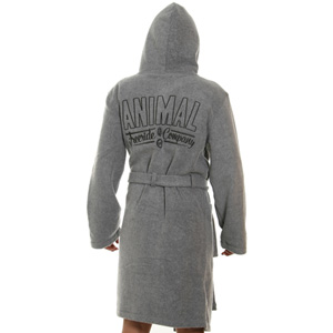 Robey Dressing gown - Grey Marl