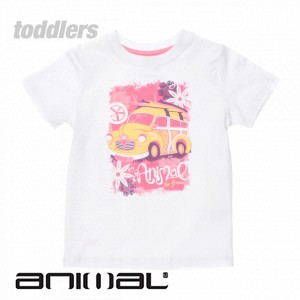 T-Shirts - Animal Aboot T-Shirt - White