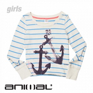 T-Shirts - Animal Marga Girls Long Sleeve