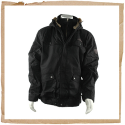 Wabba Parka Jacket Black