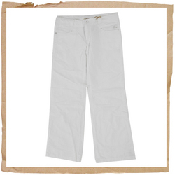 Yuma Wide Pant White