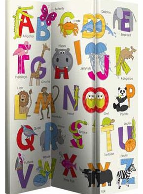 Animals ABC Single Sided Screen