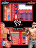 WWE SMack Down 60 piece art set, crayons, paints felt tip