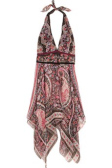 Handkerchief paisley top