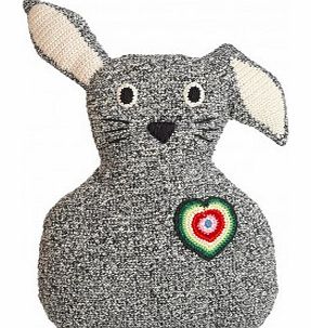 Anne-Claire Petit Rabbit cushion Heather grey `One size